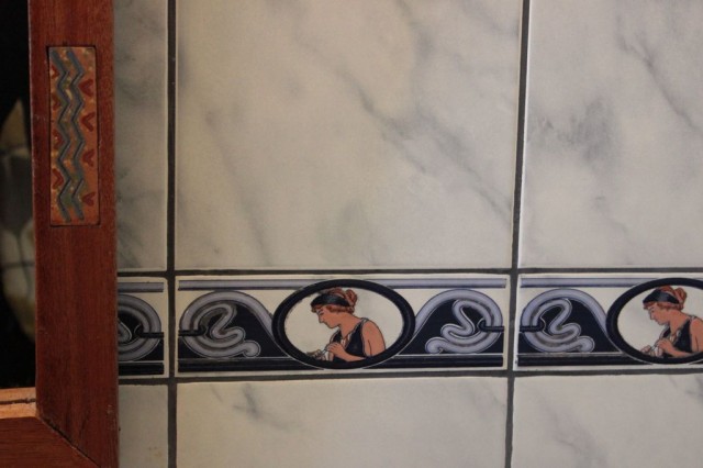 déco de la SDB de l'hotel à Ollantaytambo