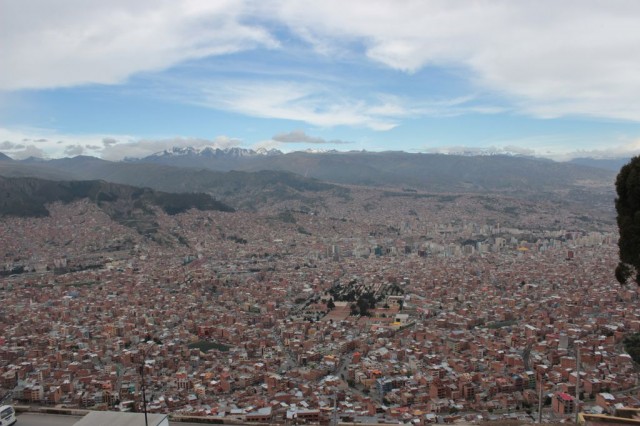 La Paz - Panorama depuis El Alto