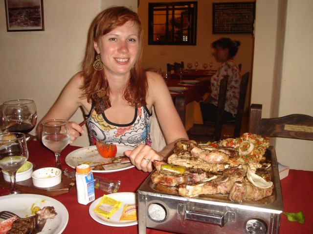 une parilla pour ... 2 (en vrai pour 4 ça l'aurait fait)