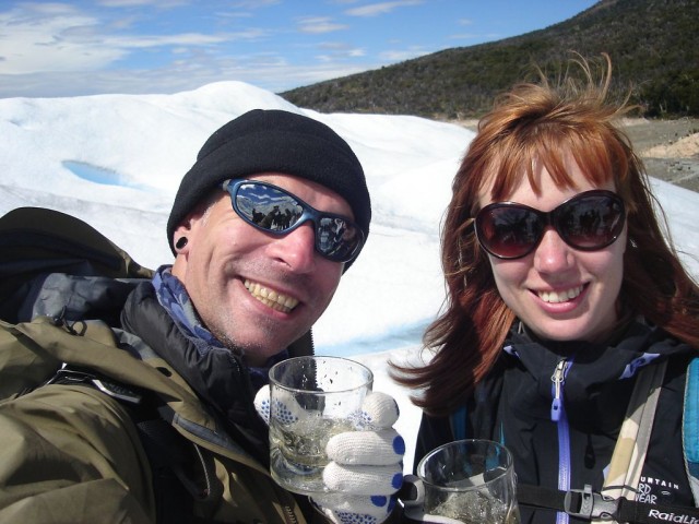 un petit whisky à la place du Périto Moreno!
