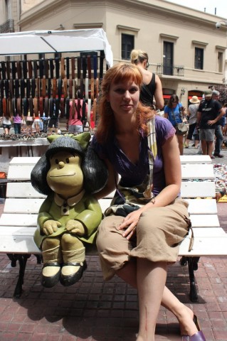 on a trouvé Mafalda, à San Telmo