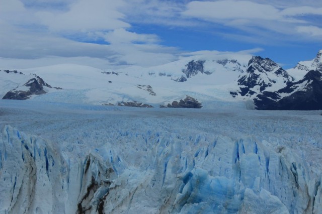 Périto Moreno vu des terrasses
