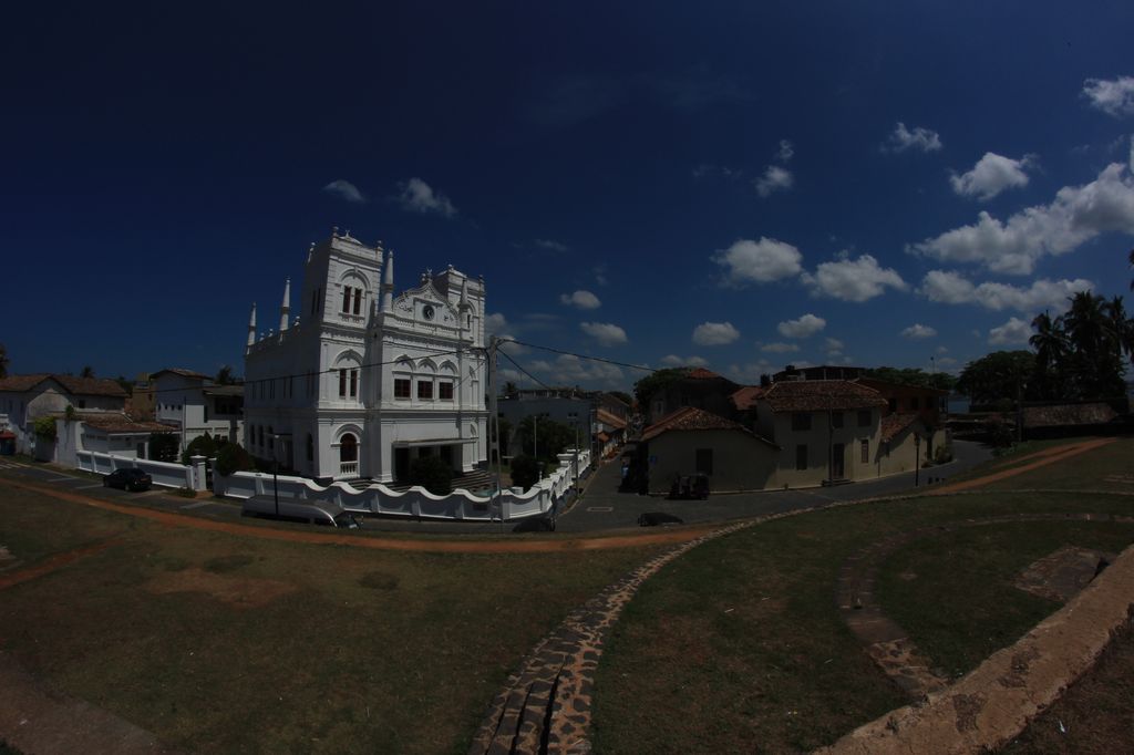 Galle, 1ères photos au fishe-eye