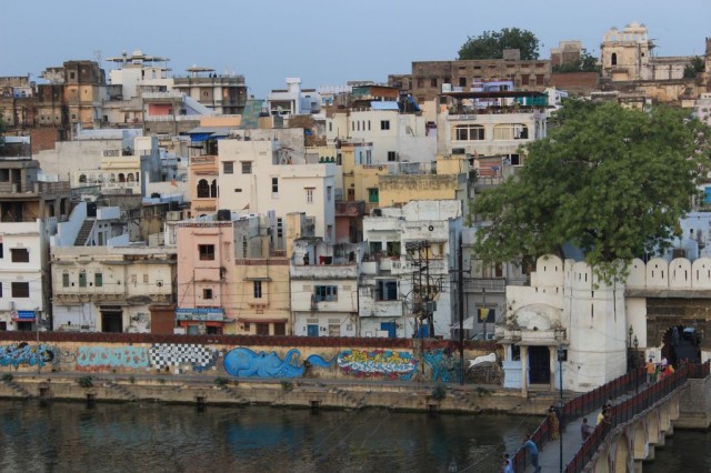 Udaïpur à la tombée du jour