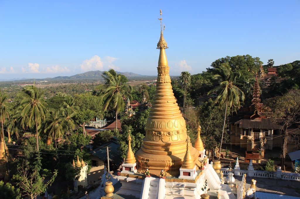 la colline des pagodes