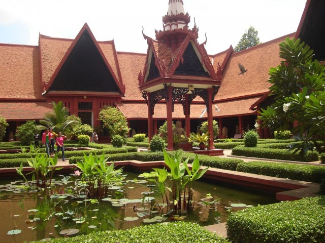 le jardin du musée